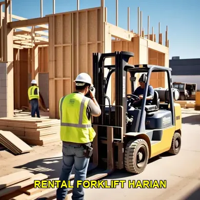 rental forklift harian